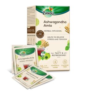 Zandu Ashwagandha Amla Herbal Tea